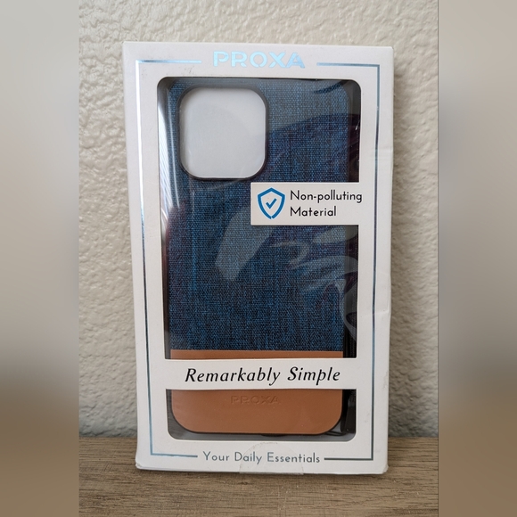 Proxa Other - Proxa iPhone 14 Pro Max  6.7" Case Blue & Orange Non Polluting Material